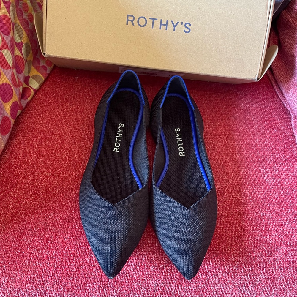 Rothy's The Point Black Women's Flats